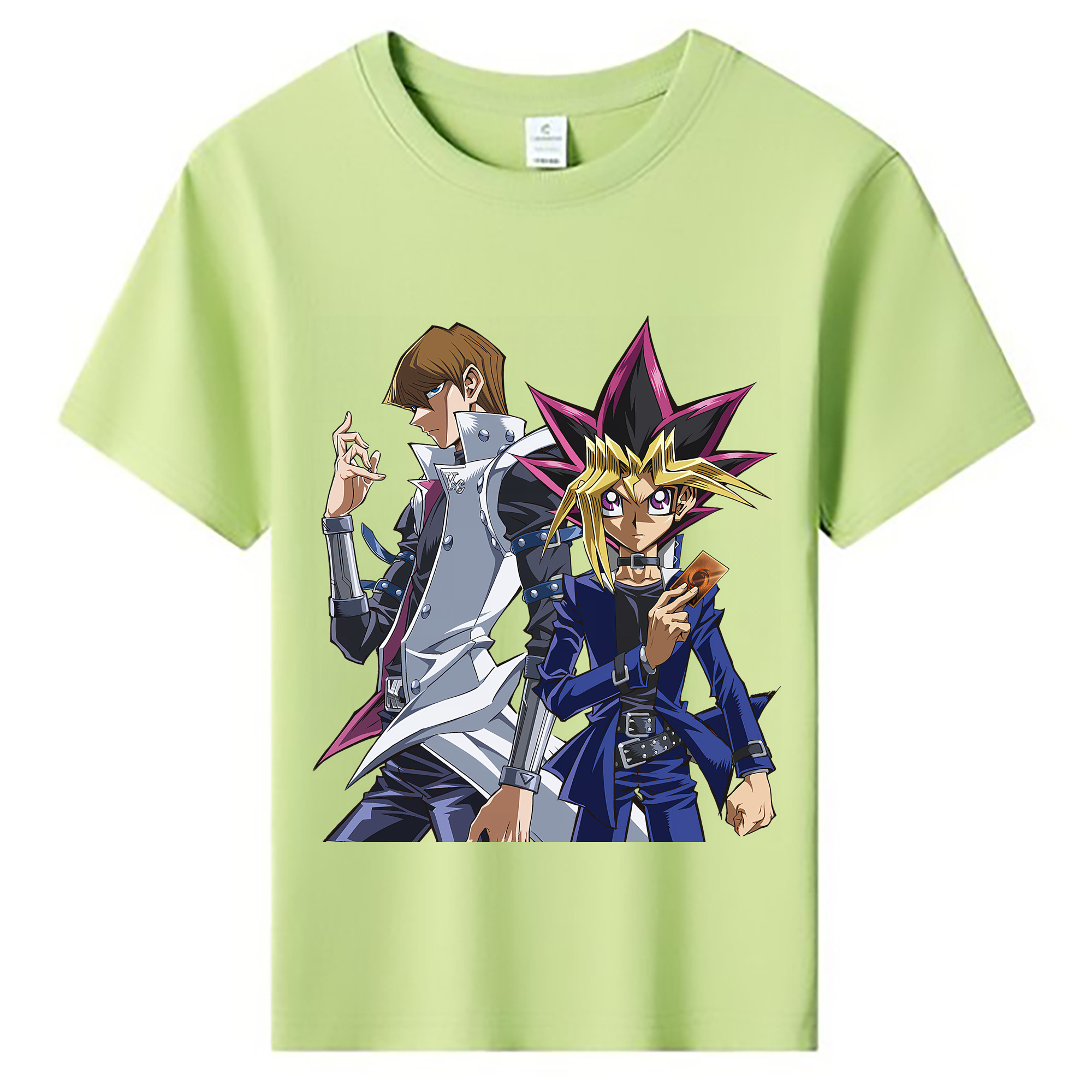 （画像用） 遊☆戯☆王 Yu-Gi-Oh! 綿100％キッズTシャツ（フロントプリント）